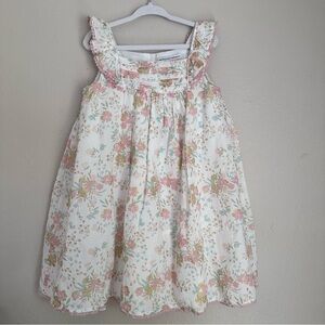 cupcakes & cashmere Floral Ruffle Dress Size 5T
